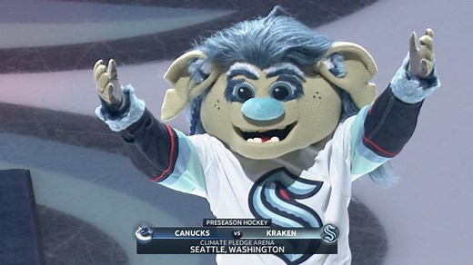 Kraken unveil new mascot