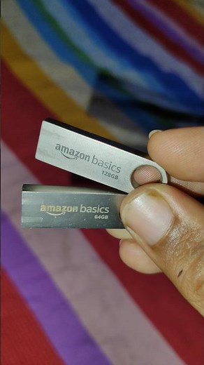 Amazon basics pen drive 128gb/64gb⚡ USB 2.0⚡fastest transfer speed 130mb/s #amazonbasics #pendrive ⚡
