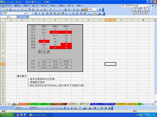OFFICE办公软件Excel教程第二课李老师课堂学习群190853169