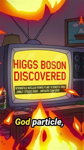 The Simpsons Solved Physics Before Physicists Did 🤯 #simpsonsprediction #science #physics #simpsons
