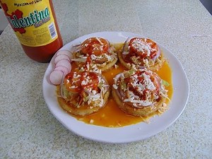 Delicious and Easy Mexican Chicken Sopes!!