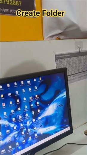Create Folder . #mcemv79 #oscit #basiccomputer #computereducation