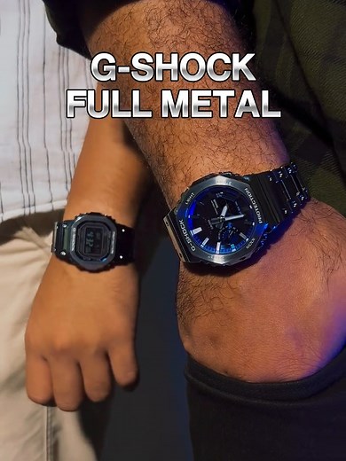 G-SHOCK Full Metal Series: Striking Blue Dial