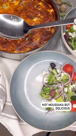 3.2K views · 4.7K reactions | NOT MOUSSAKA - an homage ⬇️recipe I...