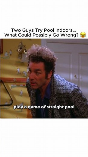 Kramer and Frank Try Pool… in George’s Old Room 😂 | Seinfeld