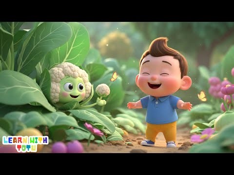 Vegetable Fun with Names and Pictures for Toddlers