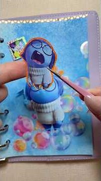 Sadness 💙| inside out | scrapbooking | Journaling | ASMR