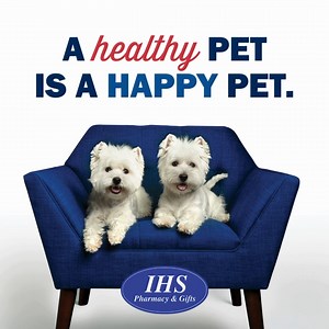 We’re not only here for you, we’re also here for your furry friends! Need one of your pet’s medicines filled? We have you covered! #IHS #IHSPharmacy | IHS Pharmacy & Gifts