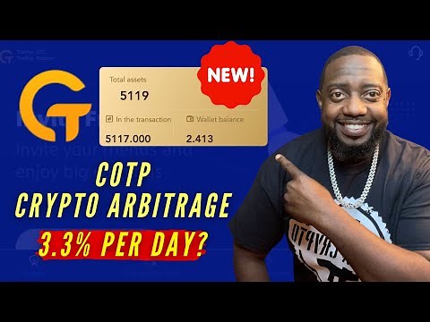 COTPS Trading Platform Review | Earn up to 3.3% per day with Crypto Arbitrage