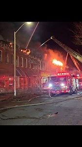 City w/ 🔔🔔🔔🔔 📹 @bcfdwestsidewarwagons 3/7/25- Engine 13 as the second due engine and Truck 16 as the first due truck responded to the 2200 Block of N. Fulton Ave. for the dwelling fire. Units arrived to find fire throughout a 2 story middle of the group dwelling with extension to both exposures. Due to Gusty winds, this fire quickly ran the block bringing this fire to 4 alarms. 🔔🔔🔔🔔 #club405 #engine13 #westsidecowboys #truck16 #eyeofthestorm #sonsofmcmechen #baltimorefire #bcfd #iaff #c