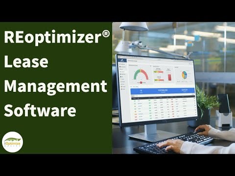 REoptimizer®: The Ultimate Commercial Lease & Project Management Software #software
