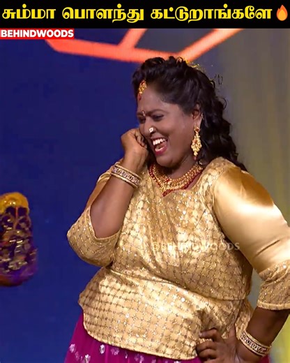 நம்ம Deepa அக்காவா இப்படி ஆடுறது 😱😱 #deepaakka #deepadance #dance #behindwoods | Behindwoods