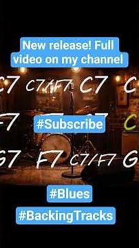 Blues in C | 75 BPM | Chill Jam Backing Track 🎸