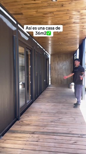 Casa de Contenedor: Diseño y Estilo en 36m2