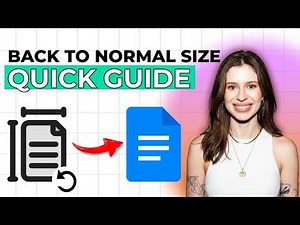How to Get Google Docs Back to Normal Size [2026 Full Guide]