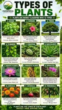 Types of plants ☘️