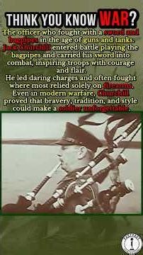 WWII’s Most Eccentric Officer - Jack Churchill #shorts #ww2 #history #war #jackchurchill