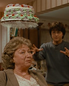 295K views · 12K reactions | Mic drop? More like cake drop  | Harry Potter | Facebook