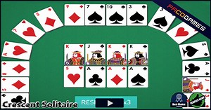 Crescent Solitaire | Play the Game for Free on PacoGames
