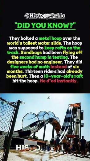 The Dangerous Flaw Behind Verrückt 😳 #didyouknow #ytshorts