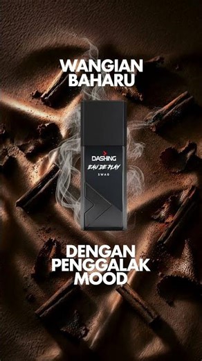 Semburan Wangian Harian #DASHING Eau de Play | Just Press to Play!