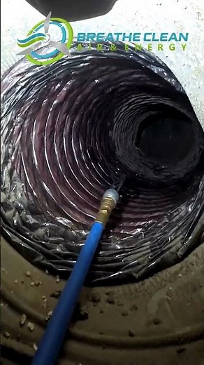 Air Whip Duct Cleaning 🌪️ High-Pressure Clean in Action