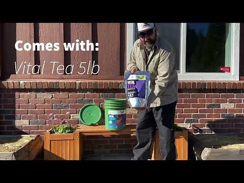 Vital Tea Kit - Vital Garden Supply's All-In-One Compost Tea Brewer