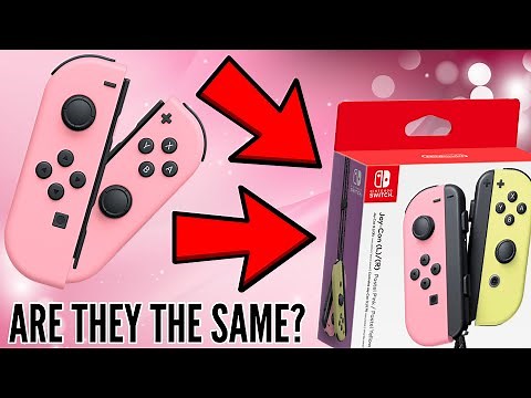 Do The NEW Pastel Pink Joycon MATCH?!