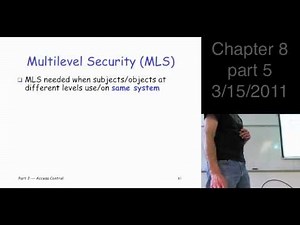Chapter 8, part 5, Information Security: Principles and Practice