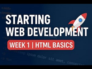 Week 1 Recap 🚀 | HTML Basics | Web Development Journey with Coder Army Defence Batch