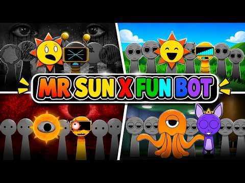 MR SUN & FUN BOT Take Over Every Sprunki Mod!