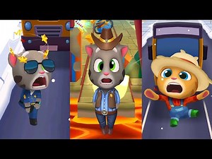 Talking Tom Gold Run - All Best Funny Fails & Falls Moments Compilation 👿🤬😡😠💢😤