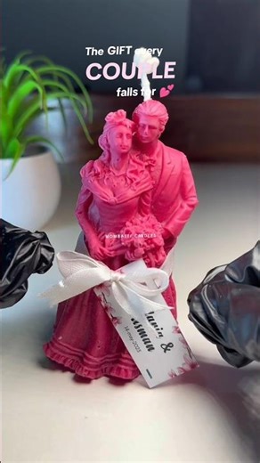 PERSONALIZED Couple Candle | Perfect WEDDING & ANNIVERSARY Gift 💍 | Mombatti Candles