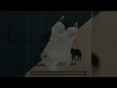 Underwire White Bodysuit Women Shapers Stretch Solid Color Silky Underwear Shapewear