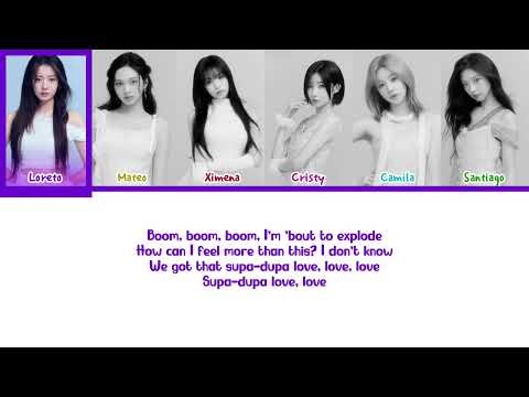 EL GRUPITO ‘Supa Dupa Luv ‘ Color Coded Lyrics ENG