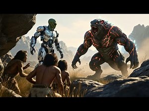 Life 3.6 Million Years Ago | Caveman and Alien — The Energy Portal Encounter