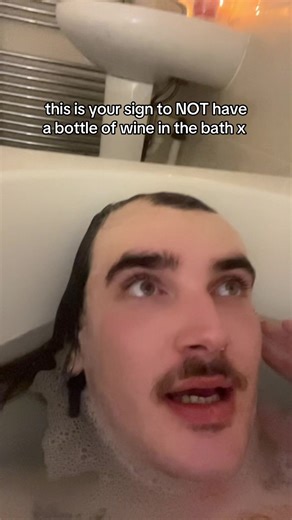 The Perils of Bath Time Wine: A Cautionary Tale