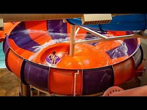 Bowl Water Slide "Coyote Cannon" | Great Wolf Lodge Southern California