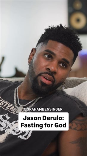 In Depth with Graham Bensinger on Instagram: "Jason Derulo reveals why he fasts for 24 hours every single Friday — and how it changed everything for him. #jasonderulo #fasting #health"