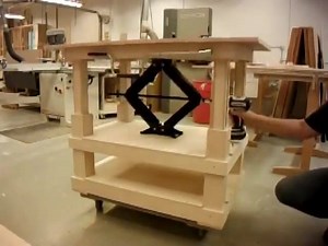 85K views · 2.1K reactions | Amazing scissor jack table ↘Download 100...