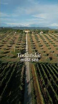 Co zobaczyć w Toskanii 🇮🇹5 najpiękniejszych miejsc #toskania #toscana #italy #podróże