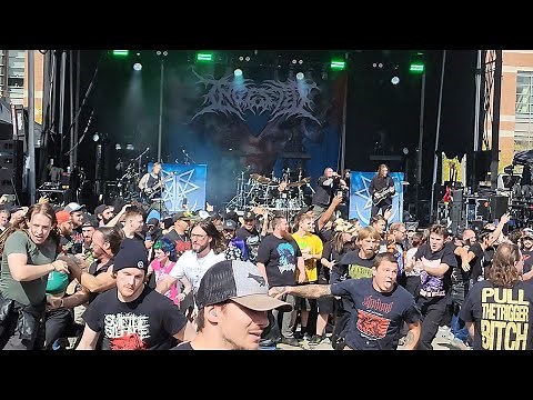 Ingested live - New England Metal & Hardcore Fest (w/ Circle pit) - Worcester, Ma 9/22/24