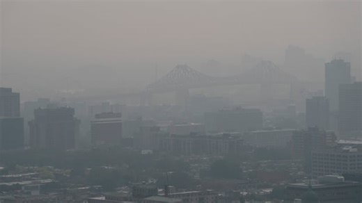 Smoke from Prairie wildfires triggers air quality warning for southern Quebec
