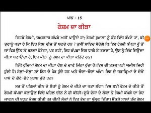 Pseb 5th Punjabi Lesson 15 | pseb 5th Punjabi | PSEB 5th Punjabi chapter 15 | PSEB 5th Punjabi