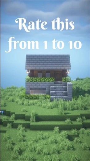 Minecraft ⛏️ small and easy starter house 🏠 tutorial ‼️