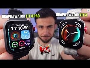 VERY DIFFERENT!🔥Huawei WATCH FIT 4 PRO vs Huawei FIT 3