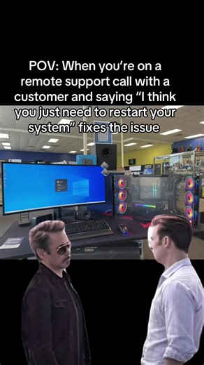 🤣👏🏼 We hope it’s always this easy of a repair for our customers when we assist! 🙌🏼 We offer a personalized remote customer support called quality care that offers a variety of services! For more info, contact us at 478-474-0861 or come on by today until 6pm! #refurbished #computers #pcbuild #pcbuilds #gamingsetup