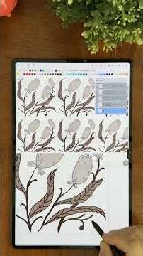 Drawing seamless vector patterns on Android! #vector #seamlesspattern