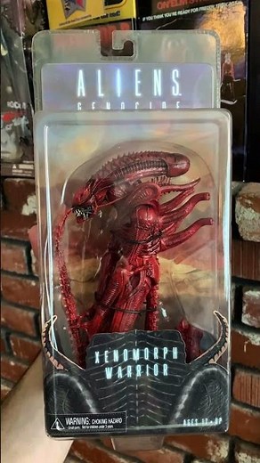 HAPPY ALIEN DAY ! HERES THE ‪@neca‬ ALIENS GENOCIDE RED XENOMORPH WARRIOR.