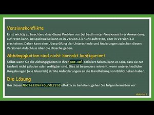 Behebung von NoClassDefFoundError während der Bereitstellung in Java-Anwendungen